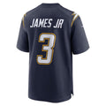 Custom #3 Navy LAC Football Shirt Top