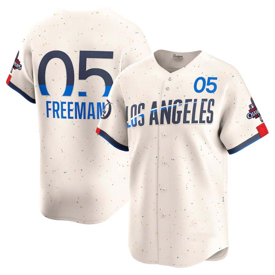 Custom #05 Cream City Connect LAD Baseball Shirt Top