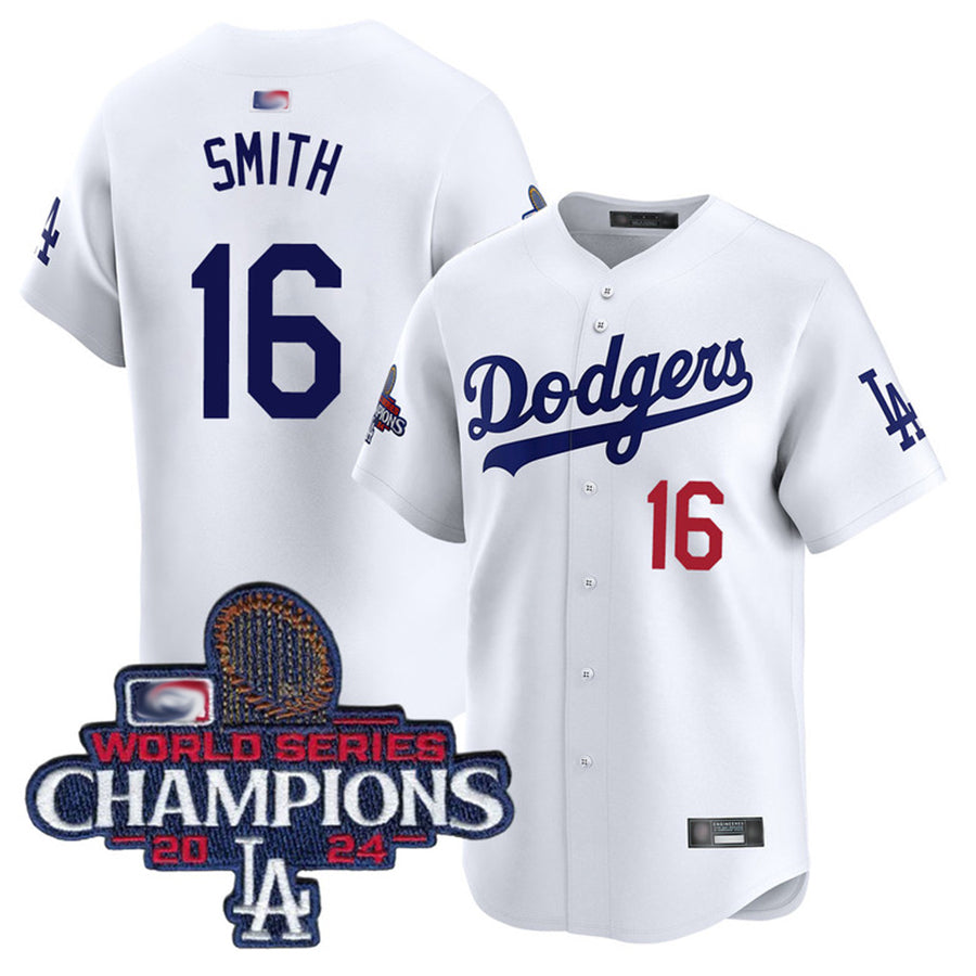 Custom #16 World Series Champions LAD Baseball Shirt Top