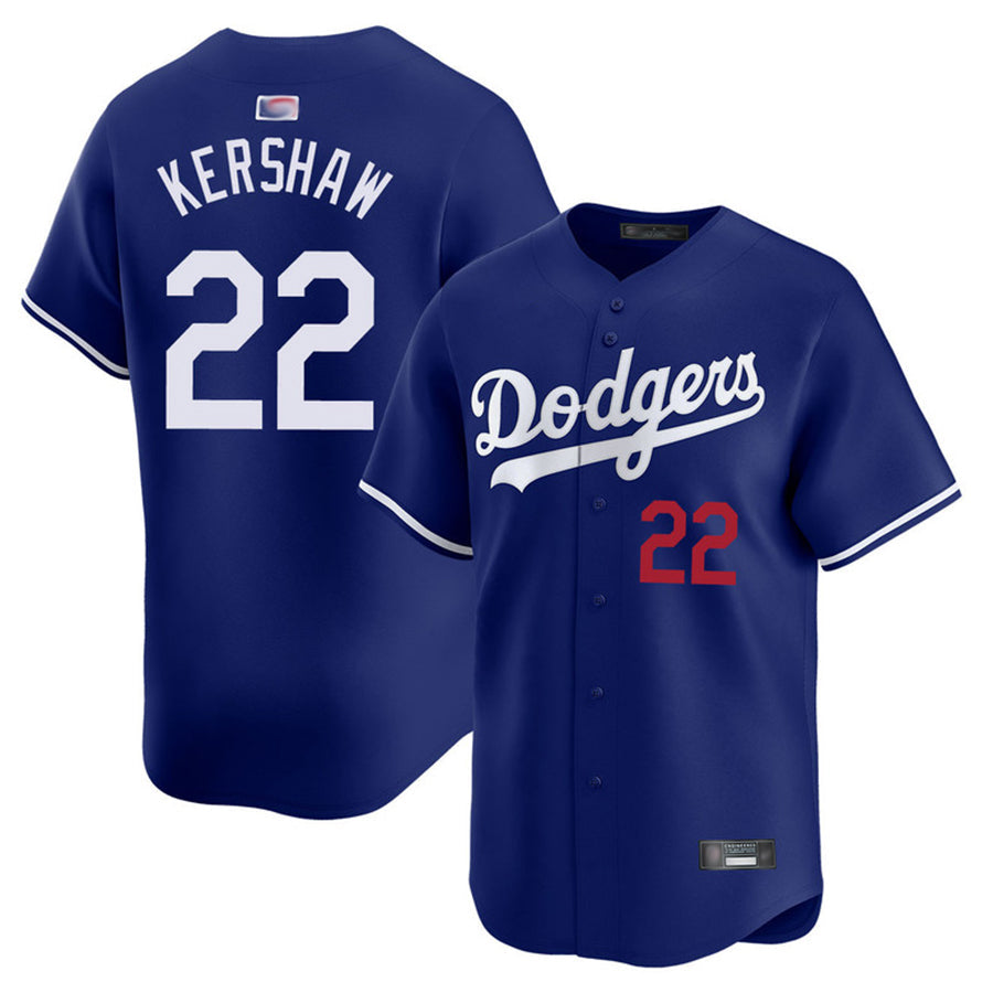 Custom #22 Royal LAD Baseball Shirt Top
