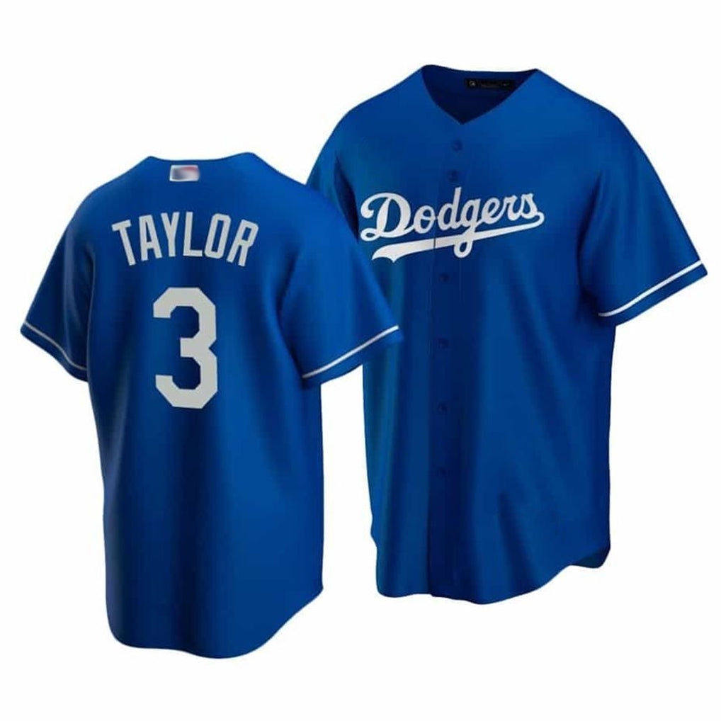 Custom #3 Royal LAD Baseball Shirt Top