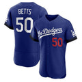 Custom #50 Royal City Connect LAD Baseball Shirt Top