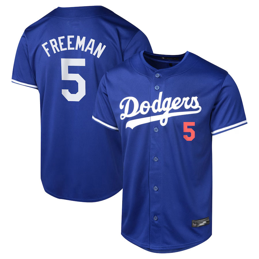 Custom #5 Royal LAD Baseball Shirt Top