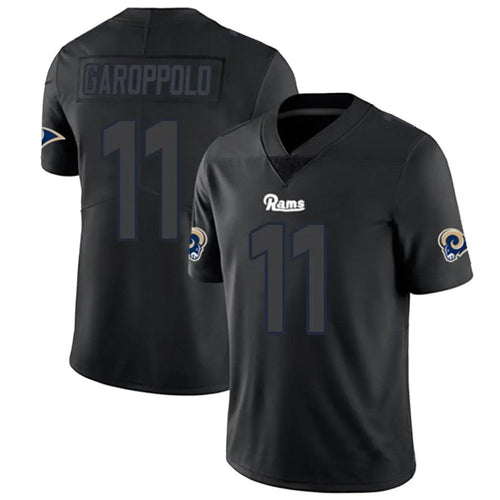 Custom #11 Black LAR Football Shirt Top