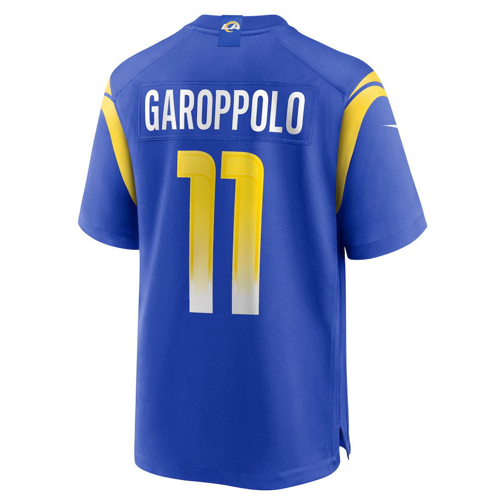 Custom #11 Royal LAR Football Shirt Top