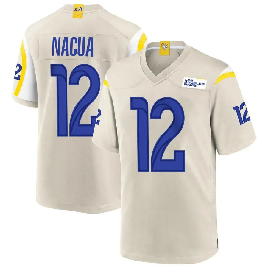 Custom #12 LAR Football Shirt Top