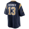 Custom #13 Navy LAR Football Shirt Top