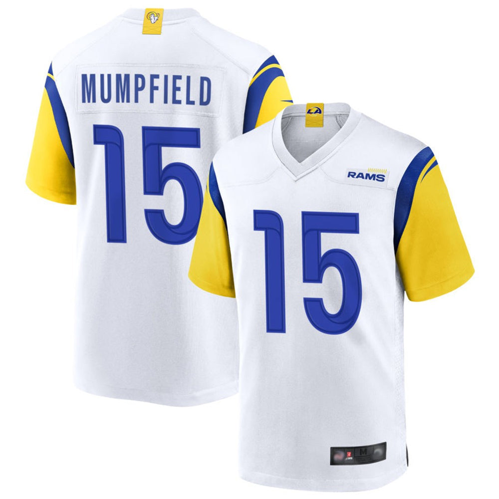 Custom #15 White LAR Football Shirt Top