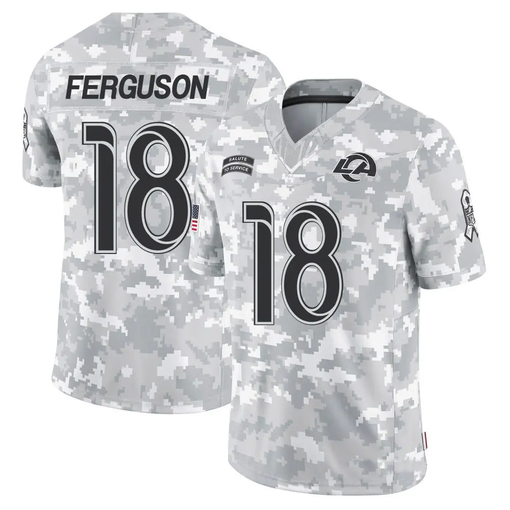 Custom #18 LAR Football Shirt Top