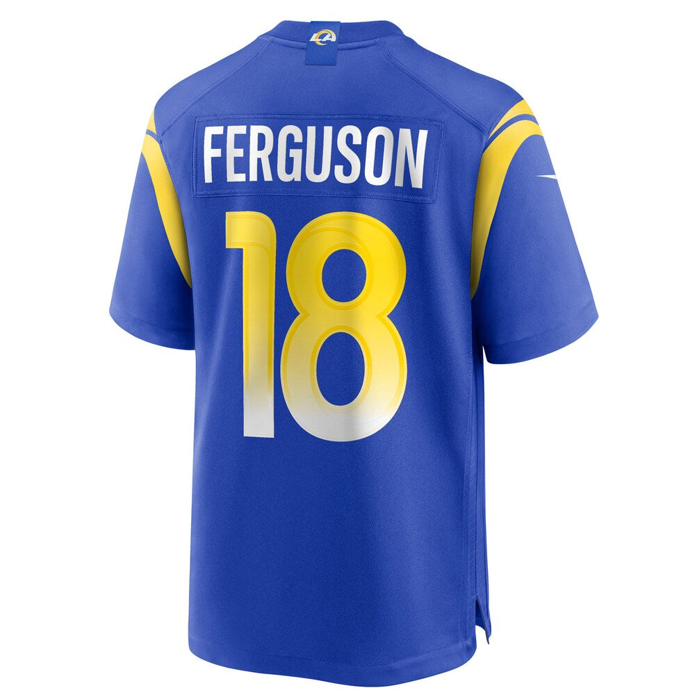 Custom #17 Brown LAR Football Shirt Top