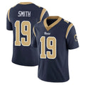 Custom #19 Navy LAR Football Shirt Top