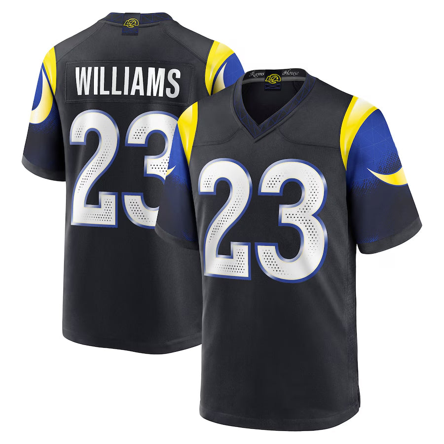 Custom #23 Blue LAR Football Shirt Top