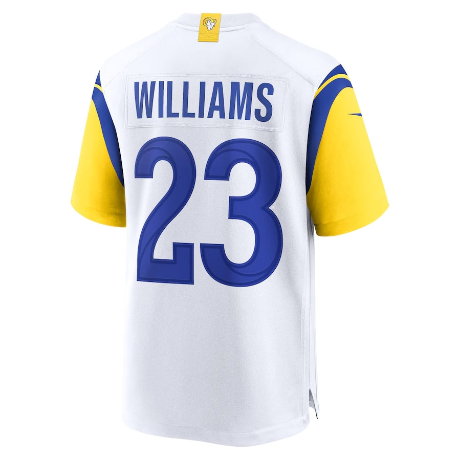 Custom #23 White LAR Football Shirt Top