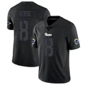 Custom #8 Black LAR Football Shirt Top