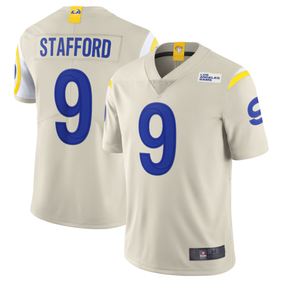 Custom #9 LAR Football Shirt Top