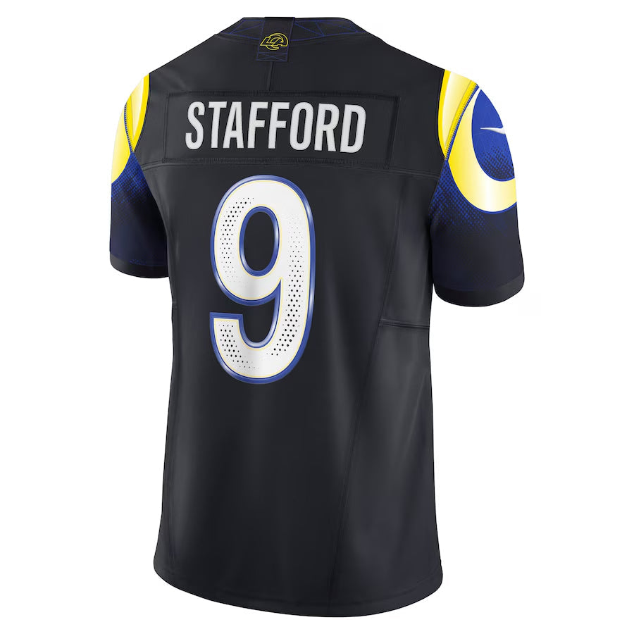 Custom #9 Blue LAR Football Shirt Top