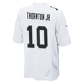 Custom #10 White LV Football Shirt Top