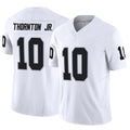 Custom #10 White LV Football Shirt Top