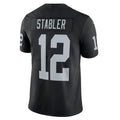 Custom #12 Black Throwback LV Football Shirt Top