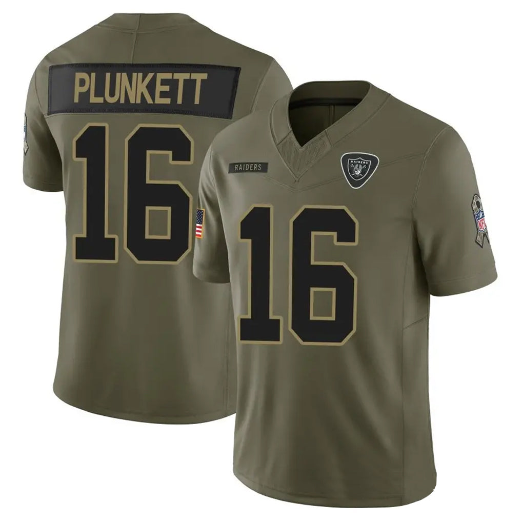Custom #16 Olive LV Football Shirt Top