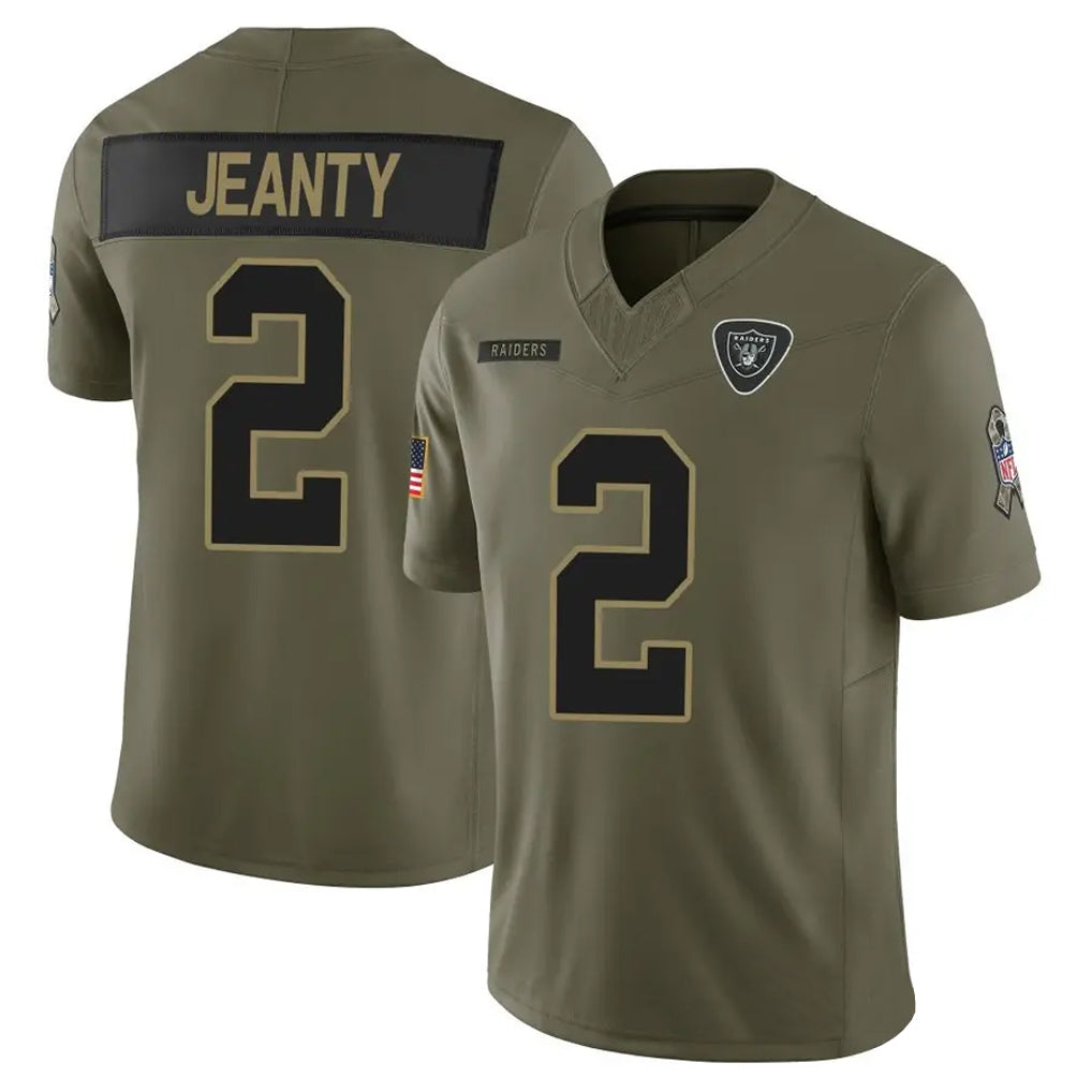 Custom #2 Olive LV Football Shirt Top