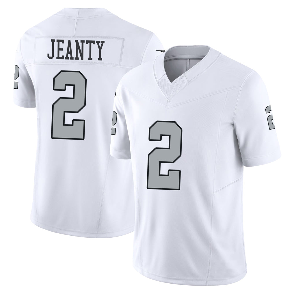 Custom #2 White LV Football Shirt Top