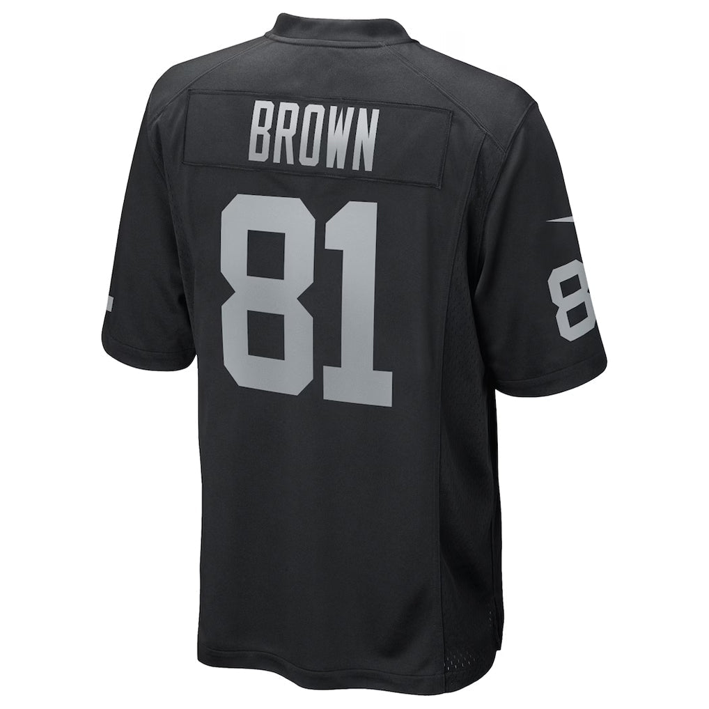 Custom #81 Black LV Football Shirt Top