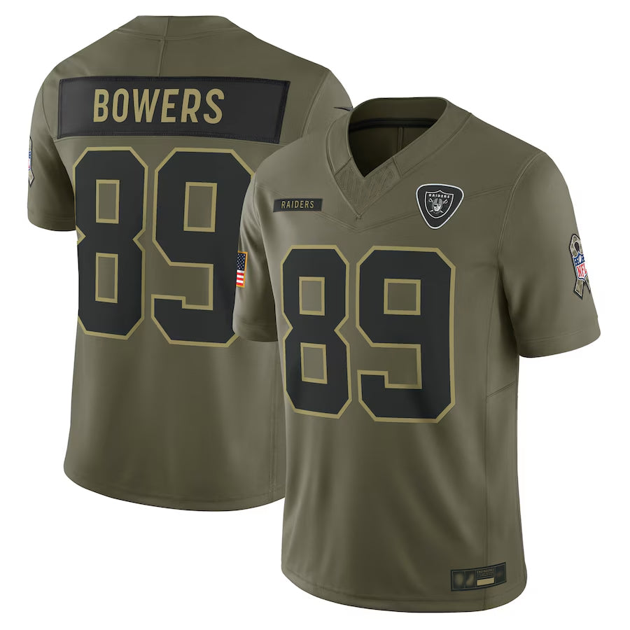 Custom #89 Olive LV Football Shirt Top