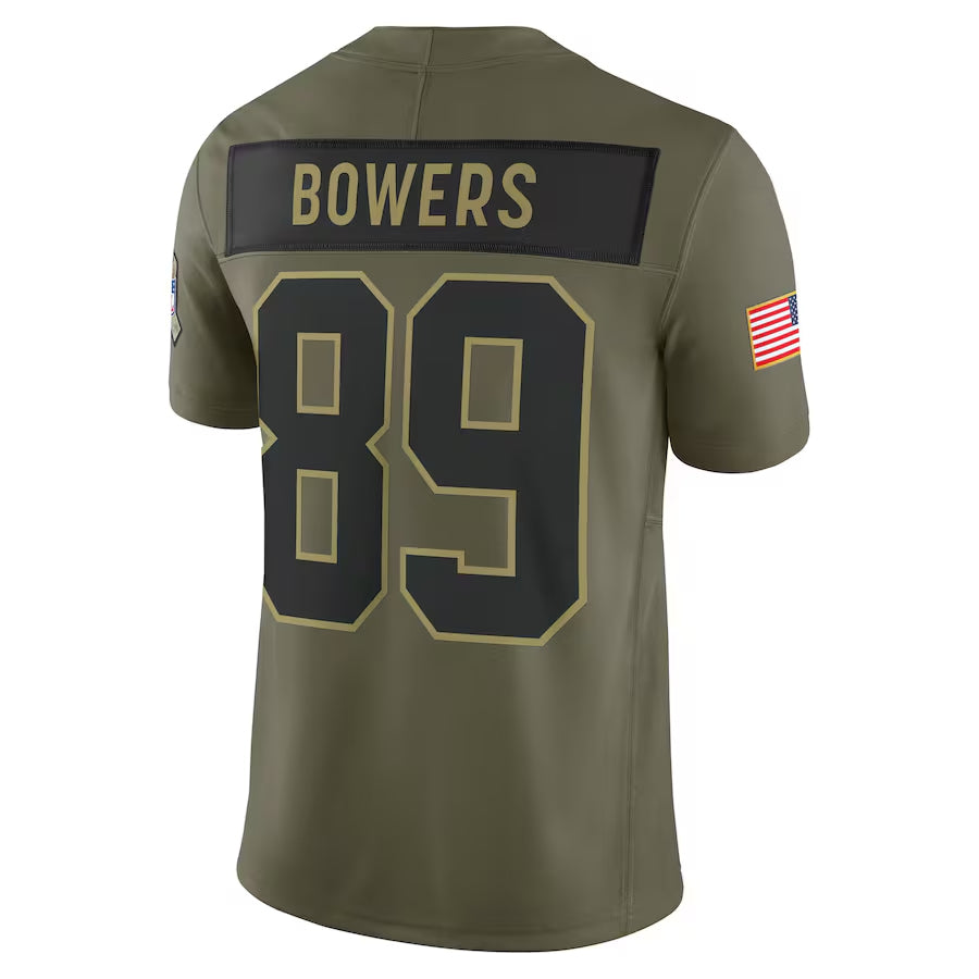 Custom #89 Olive LV Football Shirt Top