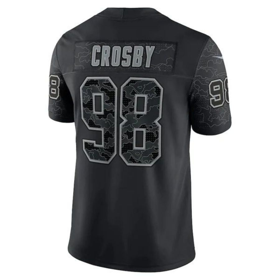 Custom #98 Black LV Football Shirt Top
