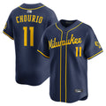 Custom #11 Navy MIL Baseball Shirt Top