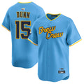 Custom #15 City Connect MIL Baseball Shirt Top