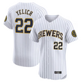 Custom #22 White MIL Baseball Shirt Top