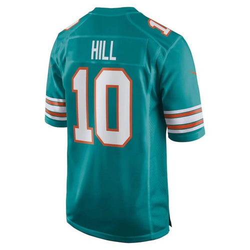 Custom #10 Aqua MIA Football Shirt Top