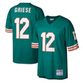 Custom #12 Aqua MIA Football Shirt Top