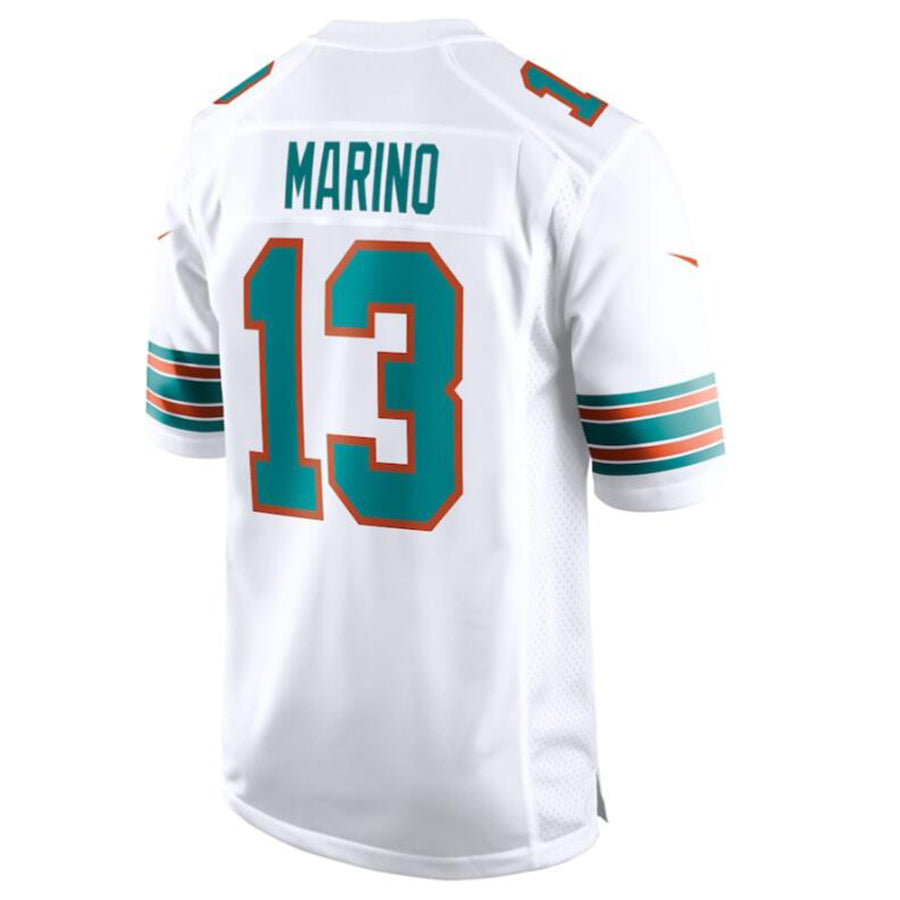 Custom #13 White MIA Football Shirt Top