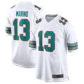 Custom #13 White MIA Football Shirt Top