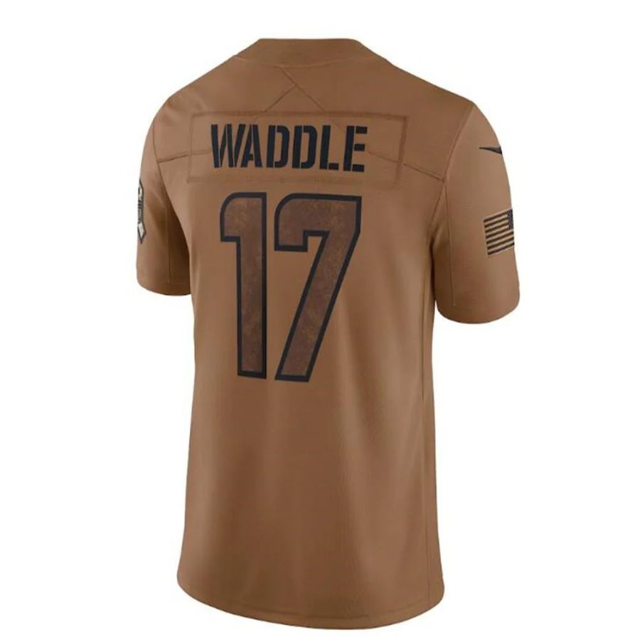 Custom #17 Brown MIA Football Shirt Top