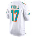 Custom #17 White MIA Football Shirt Top