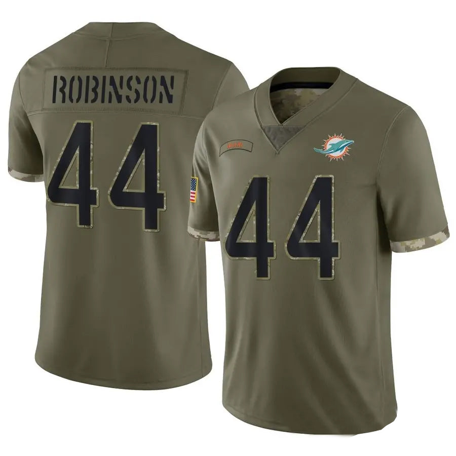 Custom #44 Olive MIA Football Shirt Top