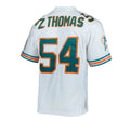Custom #54 White 1996 MIA Football Shirt Top