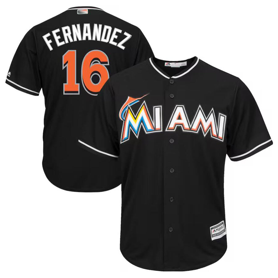 Custom #16 Black MIA Baseball Shirt Top
