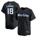 Custom #18 Black MIA Baseball Shirt Top