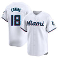 Custom #18 White MIA Baseball Shirt Top