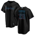 Custom #28 Black MIA Baseball Shirt Top