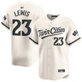 Custom #23 Cream MIN Baseball Shirt Top