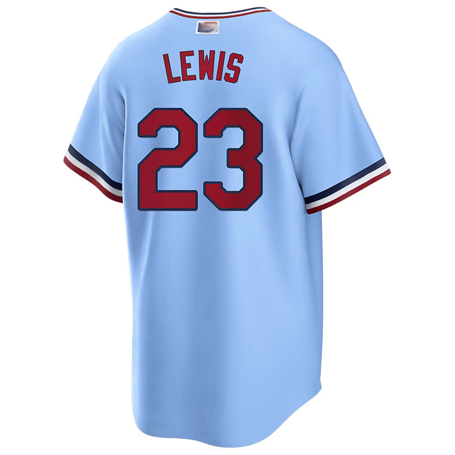 Custom #23 Light Blue MIN Baseball Shirt Top