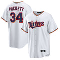 Custom #34 White MIN Baseball Shirt Top