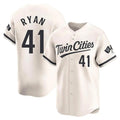 Custom #41 Cream MIN Baseball Shirt Top