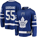 T.Maple Leafs #55 Mark Giordano Supporters Branded Home Breakaway Player Jersey Blue Stitched American Hockey Jerseys